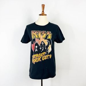 Kiss Detroit Rock City T-Shirt Black Size Medium
